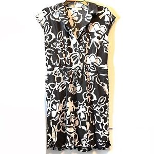 Floral print casual dress